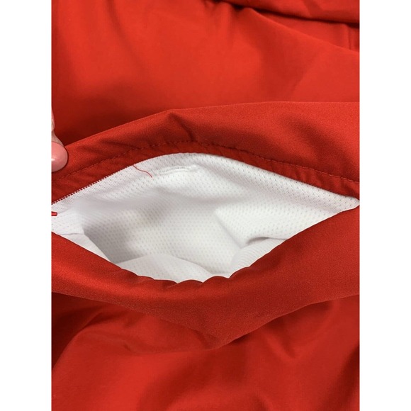 New England Patriots Shirt Mens Small XGrain Red Short Sleeve Sports Pockets - Picture 9 of 16